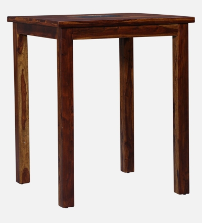 Elegant Bar Table Set with Velvet Chairs and Solid Wood Table - Image 6