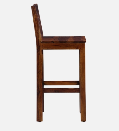 Elegant Bar Table Set with Velvet Chairs and Solid Wood Table - Image 8