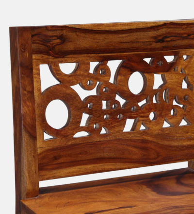 Elegant Bar Table Set with Velvet Chairs and Solid Wood Table - Image 13