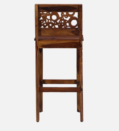 Elegant Bar Table Set with Velvet Chairs and Solid Wood Table - Image 9
