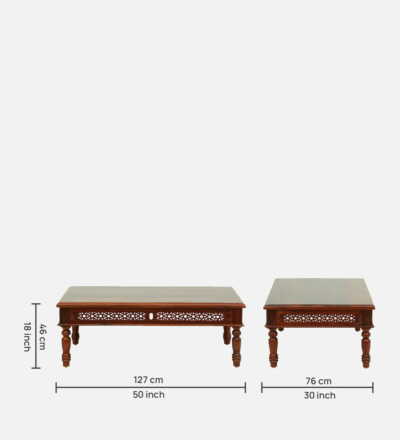 Buy Center Coffee Tables Online at Best Price Sheesham Wood By Sarve Furniture - Image 3