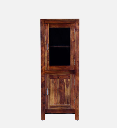 Handmade Sheesham Bookshelf with Rustic Finish and Heavy-Duty Frame - Image 8
