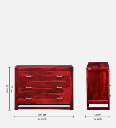 Bedroom drawer cabinet vintage design Sheesham Wood By Sarve Furniture - Image 3