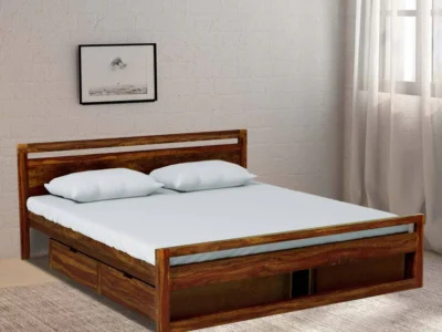 Woodland Dream Storage Bed with Drawer Storage – Queen Size