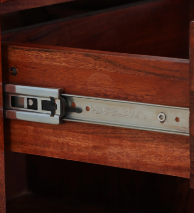 Vasel Sheesham Wood Bedside With Drawer By Sarve Furniture - Image 10