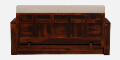 Sofa Bed with Comfortable Backrest and Built-In Drawer for Extra Storage - Image 10