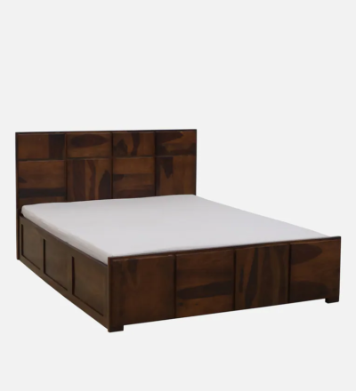 Cosma Wooden Bed Online With Hydraulic Storage Bed By Sarve Furniture - Image 5