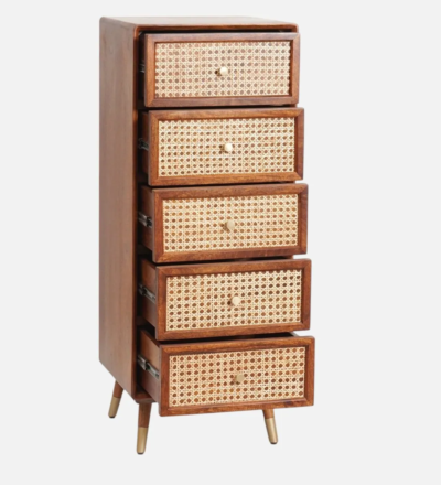 Elegant Teak Drawer Cabinet with Strong Frame and Spacious Compartments - Image 4