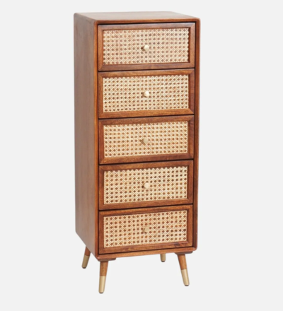 Elegant Teak Drawer Cabinet with Strong Frame and Spacious Compartments - Image 5
