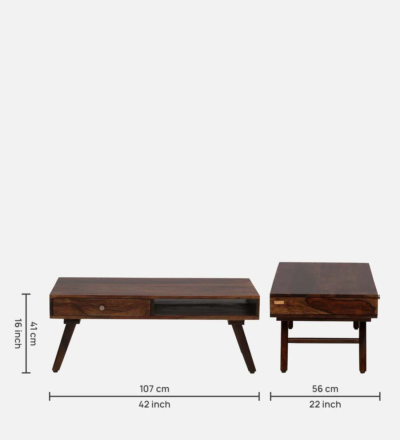 Buy Stylish Coffee Tables & Center Tables Online Sheesham Wood  By Sarve Furniture - Image 3