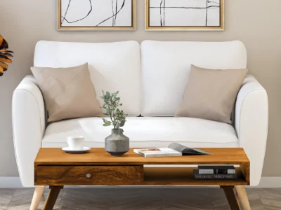 Sheesham wood coffee table set with storage by Sarve Furniture – Buy Online India