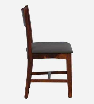 Classic Wooden Dining Set with Wide Tabletop and Four Ergonomic Chairs - Image 7