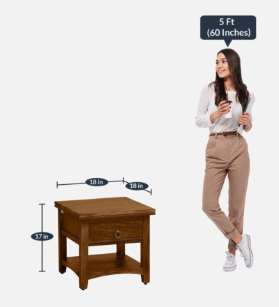 Elegant Bedroom Nightstand With Drawer By Sarve Furniture - Image 3