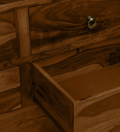Wooden Drawer Cabinet with Locking Feature for Secure Storage in Homes - Image 11