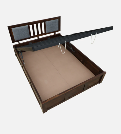 Srevik Sheesham Wood Bed With Hydraulic Storage By Sarve Furniture - Image 4