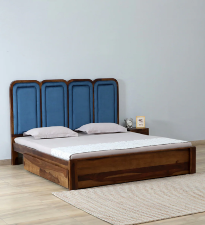 Signature Sheesham Wood Bed with Drawer Storage by Sarve Furniture