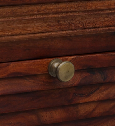 Varleson Sheesham Wood Bedside Table With Drawers By Sarve Furniture - Image 9