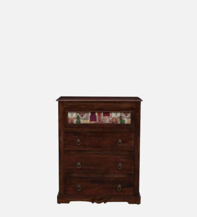 Skinthesis Chest of Drawers with Carved Legs and Wide Drawer Storage Sections - Image 8