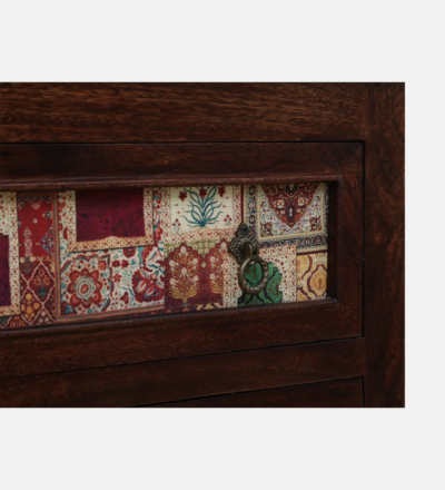 Skinthesis Chest of Drawers with Carved Legs and Wide Drawer Storage Sections - Image 10