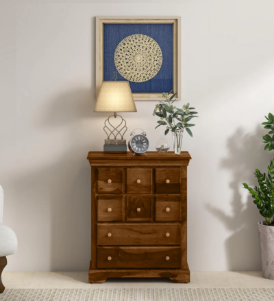 Tall Wooden Drawer Unit for Bedroom Storage Needs By Sarve Furniture