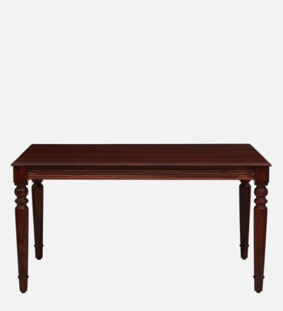 Premium Wooden Dining Set with Wide Table and Durable Upholstered Dining Chairs - Image 8