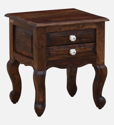 Riviera Wooden Bedside Table By Sarve Furniture - Image 5