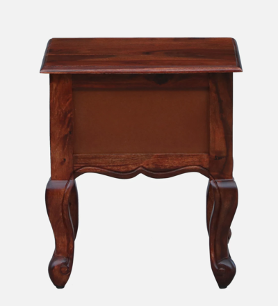 Bistro Bedside Table Sheesham Wood With Drawers By Sarve Furniture - Image 7