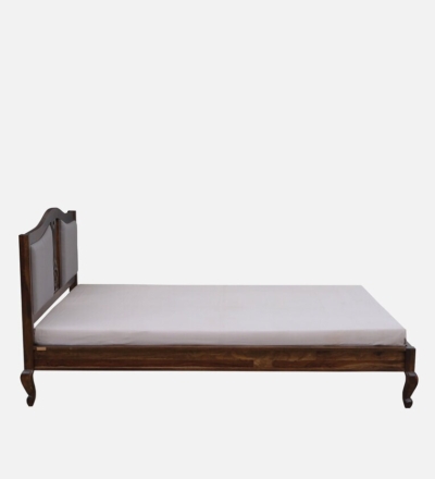 Natural Sheesham Wood Bed Without Storage by Sarve Furniture - Image 8