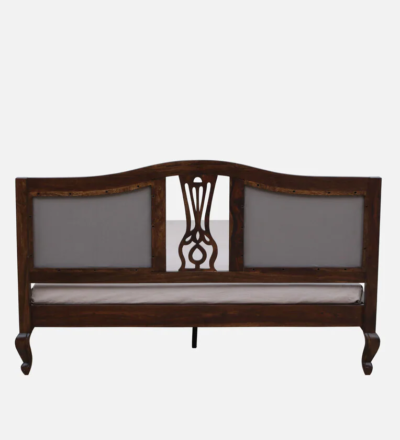 Natural Sheesham Wood Bed Without Storage by Sarve Furniture - Image 10