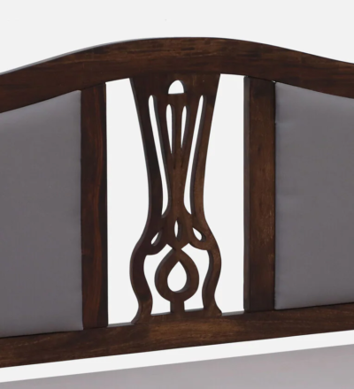 Natural Sheesham Wood Bed Without Storage by Sarve Furniture - Image 12