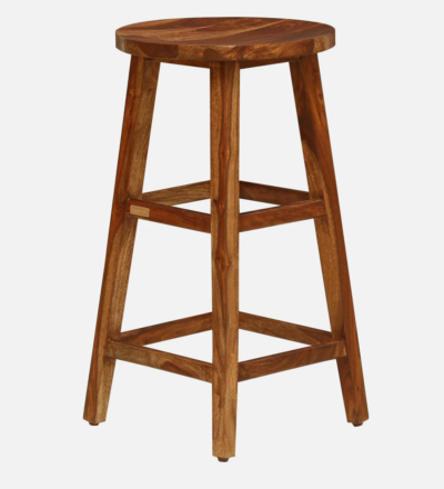 Ember Sheesham Wood Bar Stool By Sarve Furniture (Set Of 2) - Image 4
