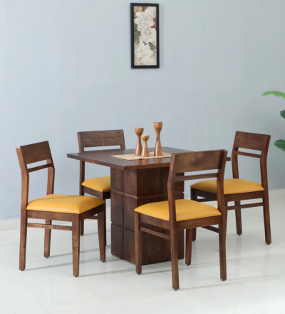 Best Wooden Dining Table Set 4 Seater Under Budget for Indian Homes