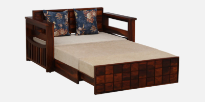 Classic Sofa Cum Bed with Premium Cushions and Pull-Out Bed Frame - Image 8