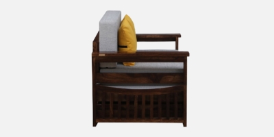Elegant Sofa Cum Bed with Tufted Backrest and Ample Hidden Storage - Image 5