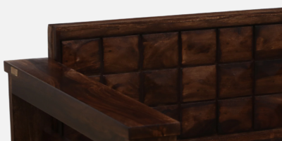 Elegant Sofa Cum Bed with Tufted Backrest and Ample Hidden Storage - Image 12