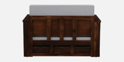 Elegant Sofa Cum Bed with Tufted Backrest and Ample Hidden Storage - Image 13