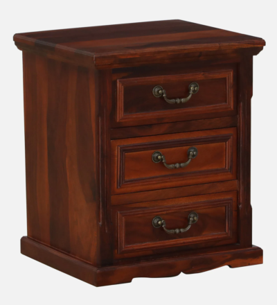 Modern Sheesham Wood Bedside Table By Sarve Furniture - Image 8