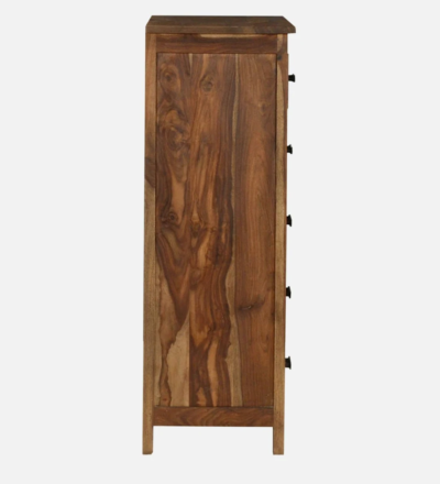 Glowline Chest with Multiple Drawers and Natural Wood Texture Sheesham Wood - Image 4