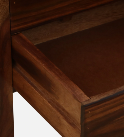 Vnkel Bedside Table Sheesham Wood With Drawers By Sarve Furniture - Image 8