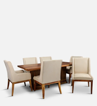 Modern Dining Set Home with Storage Drawer Table and Cushioned Chair Seats - Image 6