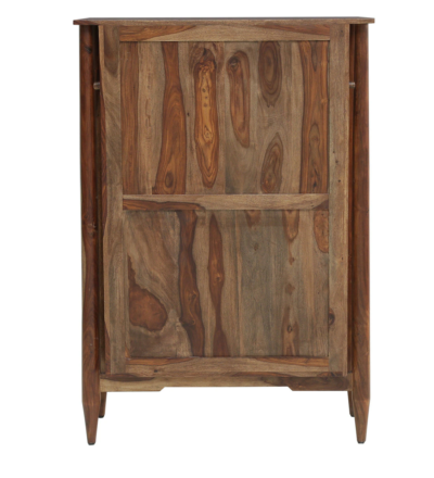 Minimalist Sheesham Wood Bookshelf with Clean Lines and Strong Build - Image 6