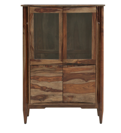 Minimalist Sheesham Wood Bookshelf with Clean Lines and Strong Build - Image 5