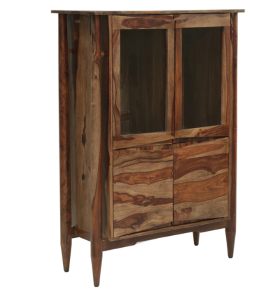 Minimalist Sheesham Wood Bookshelf with Clean Lines and Strong Build - Image 8