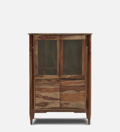 Minimalist Sheesham Wood Bookshelf with Clean Lines and Strong Build - Image 9
