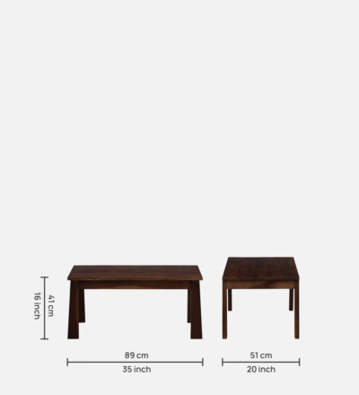 Beautiful coffee table design for living room centre table Sheesham Wood By Sarve Furniture - Image 3