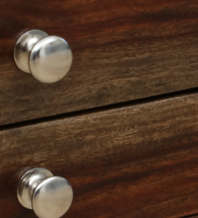 Sierra Sheesham Wood Bedside Table With Drawers By Sarve Furniture - Image 9