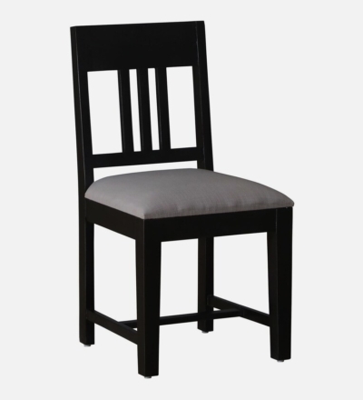 Dining Set Solid Sheesham Wood For Kitchen with Slatted Chair Back and Wide Table - Image 7