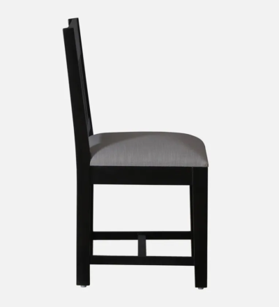 Dining Set Solid Sheesham Wood For Kitchen with Slatted Chair Back and Wide Table - Image 8