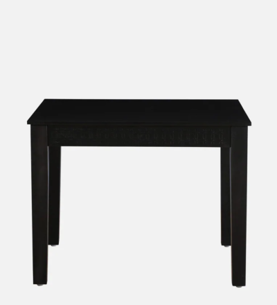 Dining Set Solid Sheesham Wood For Kitchen with Slatted Chair Back and Wide Table - Image 10