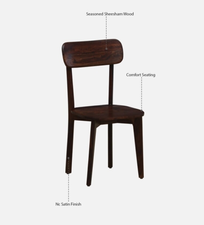 Premium Wooden Dining Set with Polished Surface and Designer Chair Seating - Image 7